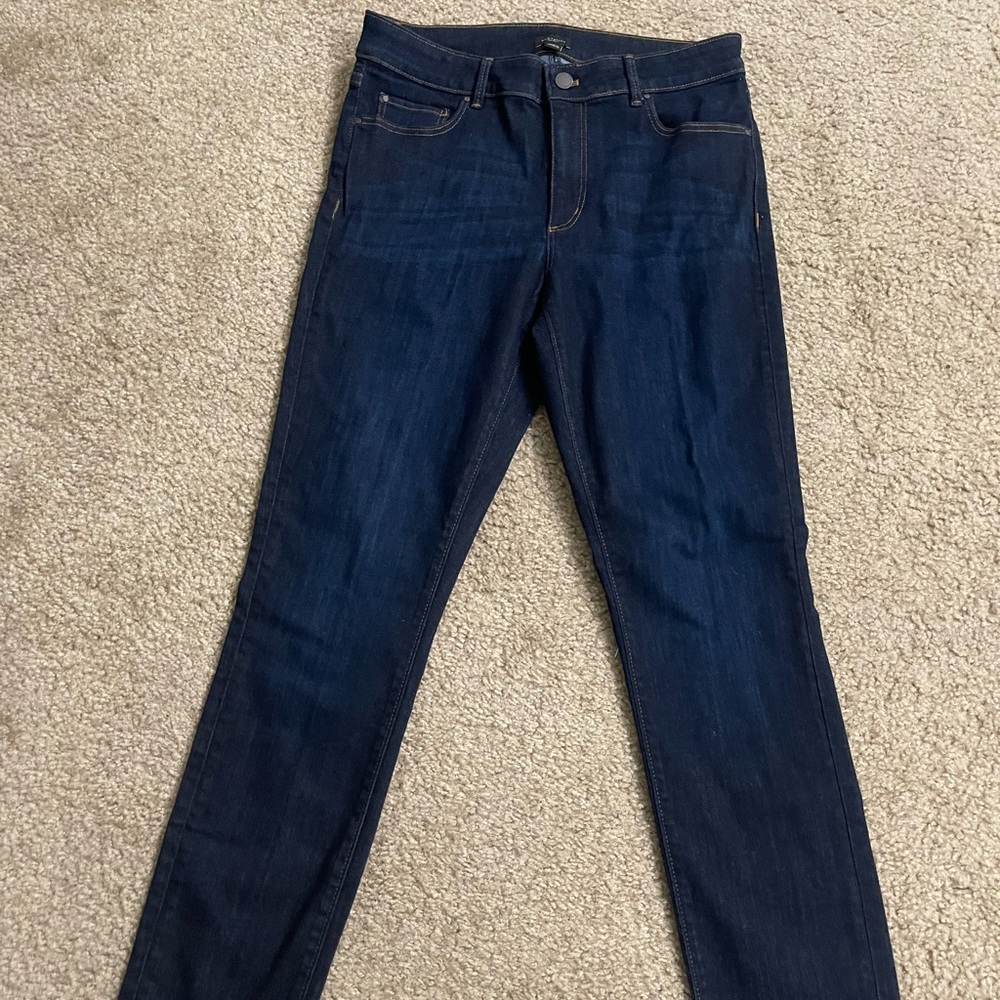 Ann Taylor Factory Sculpting Pocket Mid-rise Skinny Jeans